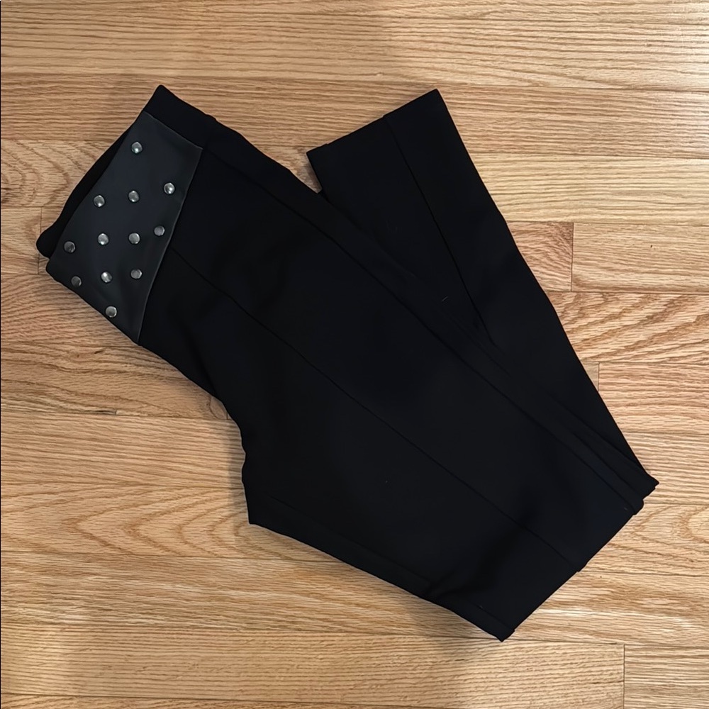Black Studded Women's Legging Pants